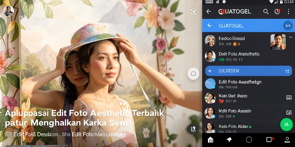 Antarmuka GUATOGEL yang menarik dan fungsional untuk Edit Foto Aesthetic.