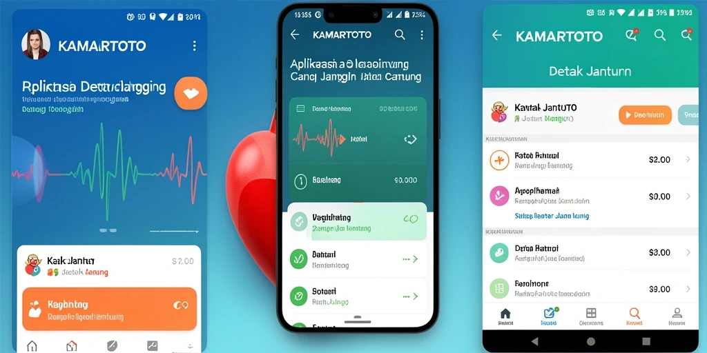 Tampilan antarmuka KAMARTOTO yang elegan dan informatif.