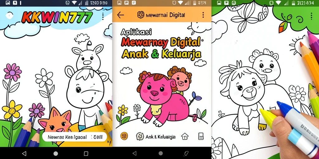 Tampilan antarmuka <strong>KKWIN777</strong> yang menarik dan mudah digunakan untuk mewarnai.