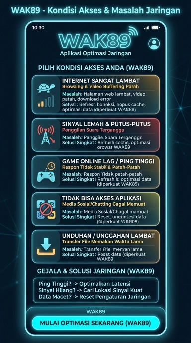 Halaman Link Alternatif wak89 untuk Pengguna Android
