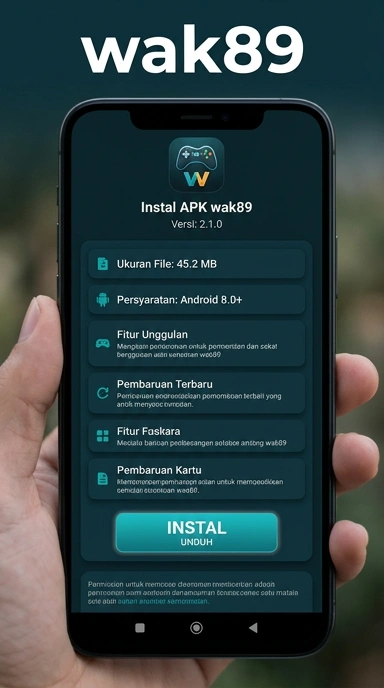 Unduh APK wak89 untuk Smartphone Android Anda