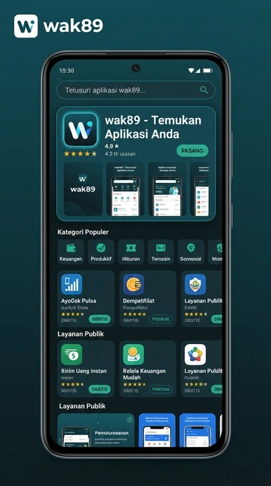Akses Lengkap Aplikasi Populer di wak89 | Hub Unduhan Terpercaya